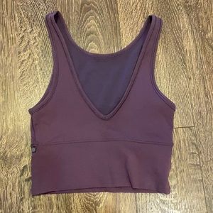Lululemon Power Pivot Tank Everlux Grape Thistle